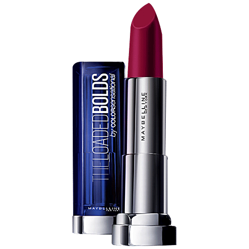 Maybelline New York Color Sensational Loaded Bold Lipstick - Berry Bossy, 3.9 g  