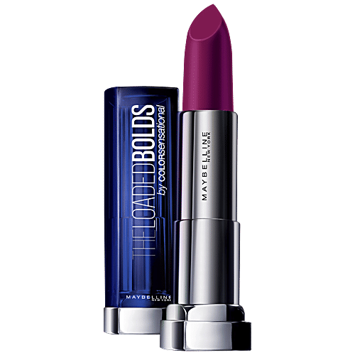 Maybelline New York Color Sensational Loaded Bold Lipstick - Fearless Purple, 3.9 g  
