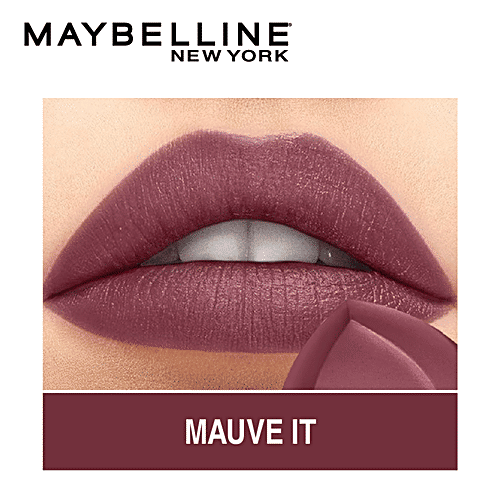 Maybelline New York Color Sensational Loaded Bold Lipstic - Mauve It, 3.9 g  