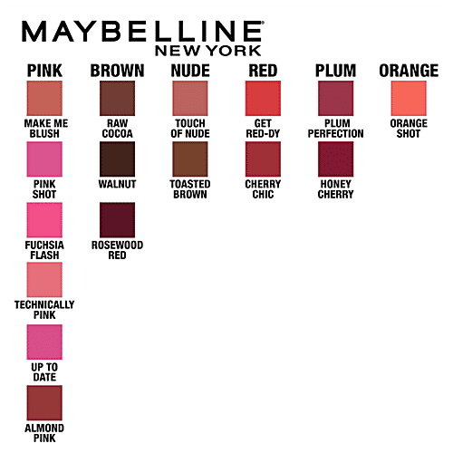 cherry chic maybelline