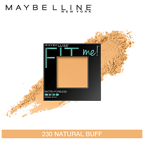 Maybelline New York Fit Me Matte + Poreless Powder - 230 Natural Buff, 8.5 g  