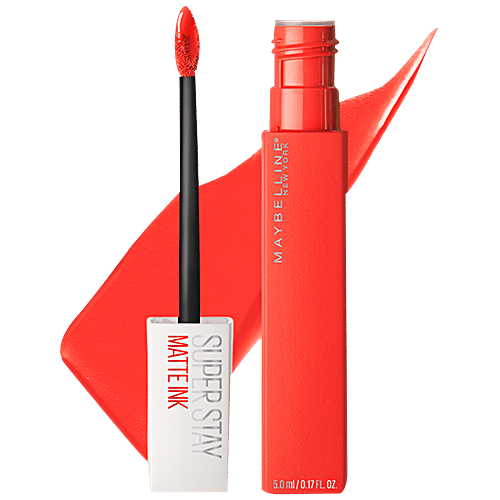 Maybelline New York Super Stay Matte Ink Liquid Lipstick - 25 Heroine, 5 g  