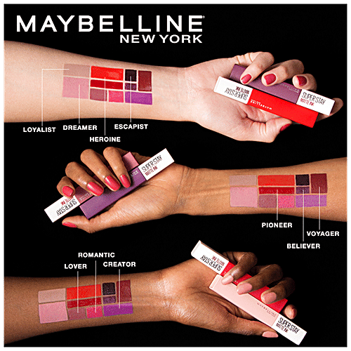 Maybelline New York Super Stay Matte Ink Liquid Lipstick - 15 Lover, 5 gm  