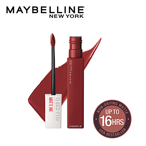 Maybelline New York Super Stay Matte Ink Liquid Lipstick - 50 Voyager, 5 g  