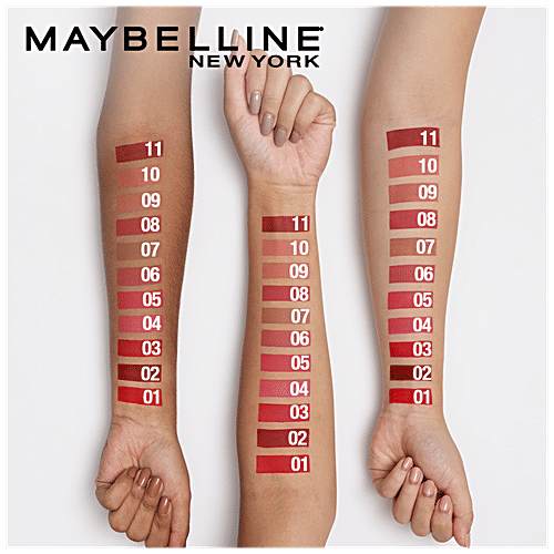 Maybelline New York Sensational Liquid Matte Lipstick - 01, To The Fullest, 7 g  