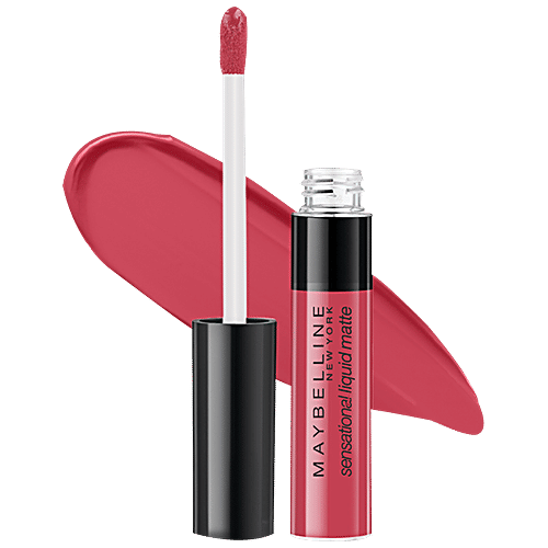 Maybelline New York Sensational Liquid Matte Lipstick - 05, Keep It Mellow, 7 g  