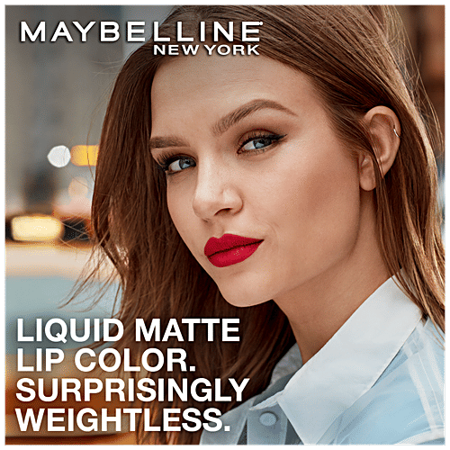 Maybelline New York SensationalLiquid Matte Lipstick - 08, Sensationally Me, 7 g  