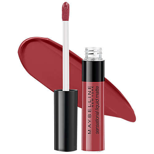 Maybelline New York SensationalLiquid Matte Lipstick - 08, Sensationally Me, 7 g  