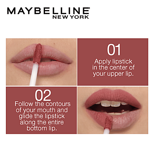 Maybelline New York Sensational Liquid Matte Lipstick - 09 Truly Mlbb, 7 g  