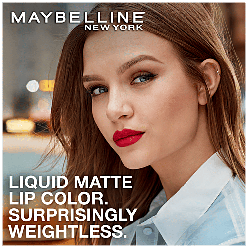 Maybelline New York Sensational Liquid Matte Lipstick - 09 Truly Mlbb, 7 g  