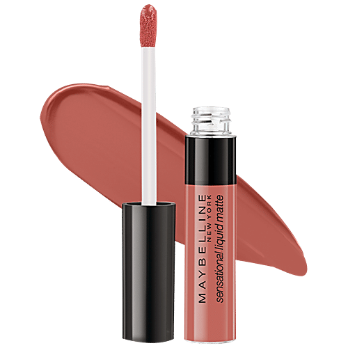 Maybelline New York Sensational Liquid Matte Lipstick - 10 Bday Suit On, 7 g  