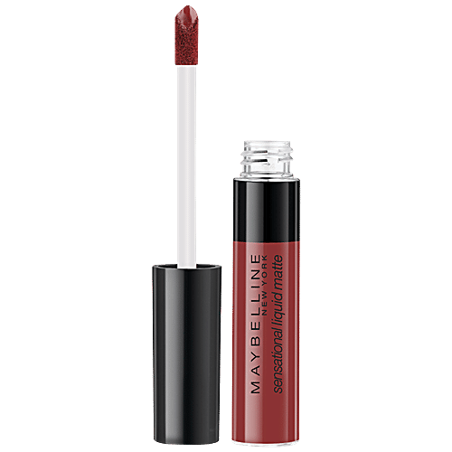 Maybelline New York Sensational Liquid Matte Lipstick - 11 Made Easy, 7 g  