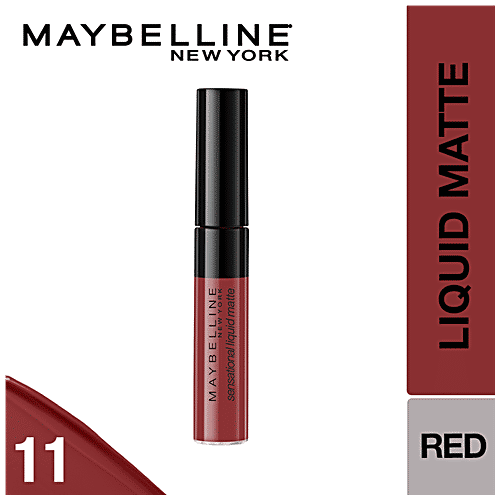 Maybelline New York Sensational Liquid Matte Lipstick - 11 Made Easy, 7 g  