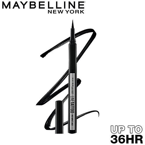 Maybelline New York Line Tattoo High Impact Liner - Black, 1 g  