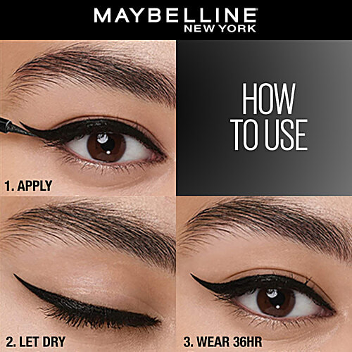 Maybelline New York Line Tattoo High Impact Liner - Black, 1 g  Water Proof