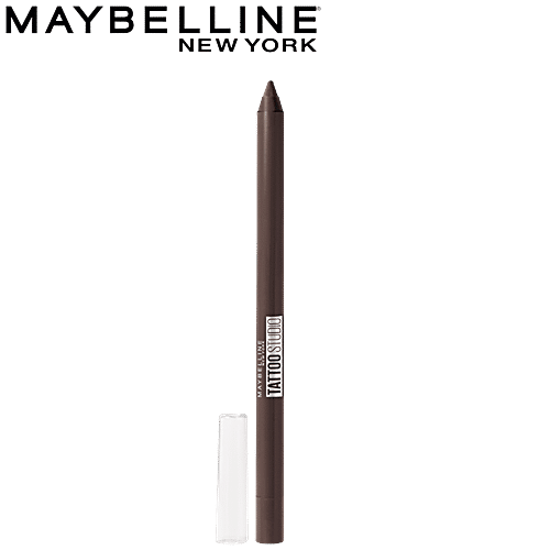 Maybelline New York Tattoo Studio Gel Liner Pencil - Dark Brown, 1.24 g  Water Proof & Smudge Resistant