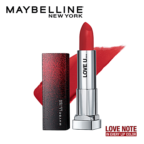 Maybelline New York Color Sensational Love Notes - 609 Dynamite Red, 3.9 g  