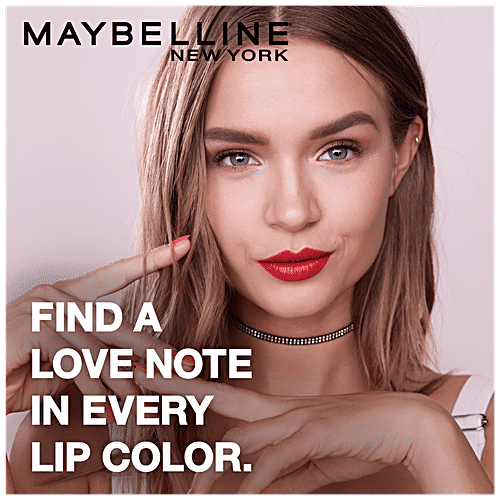 Maybelline New York Color Sensational Love Notes - 609 Dynamite Red, 3.9 g  