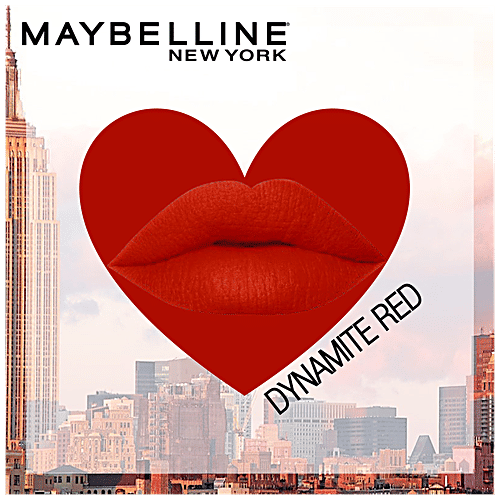 Maybelline New York Color Sensational Love Notes - 609 Dynamite Red, 3.9 g  
