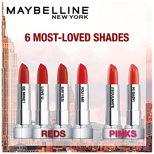 Maybelline New York Color Sensational Love Notes - 233 Player Red, 3.9 g  