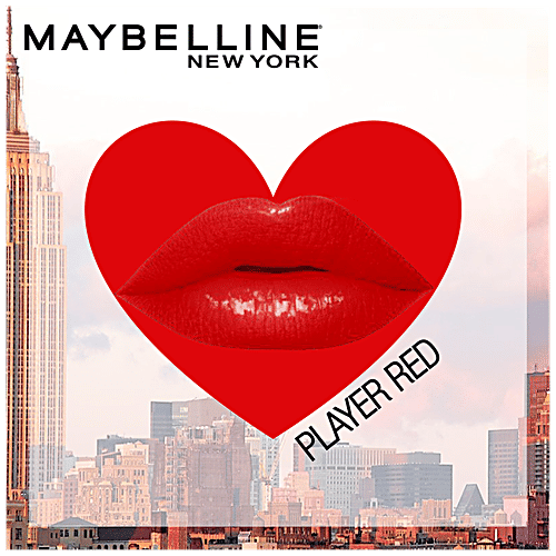 Maybelline New York Color Sensational Love Notes - 233 Player Red, 3.9 g  