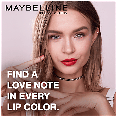 Maybelline New York Color Sensational Love Notes - 105 Maple Red, 3.9 g  