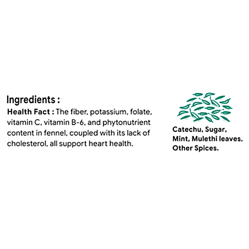 Tummy Pops Mouth Freshener - Saunf/Badishop/Fennel, 235 g Zipper Pouch No Preservatives, Additives