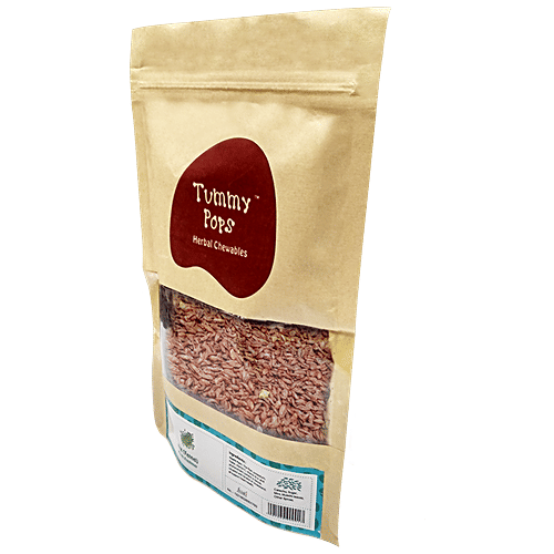 Tummy Pops Mouth Freshener - Saunf/Badishop/Fennel, 235 g Zipper Pouch No Preservatives, Additives