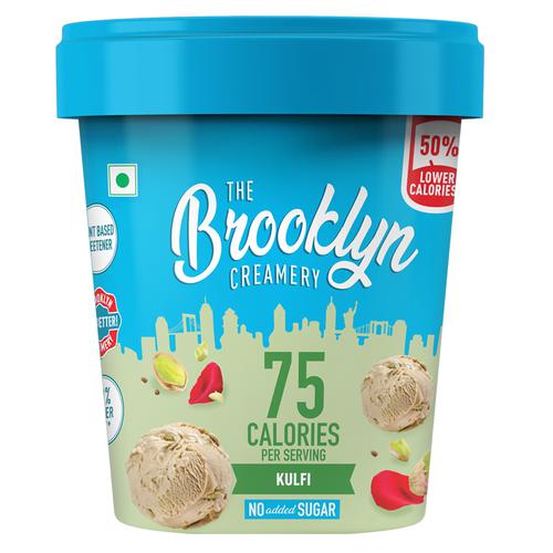 THE BROOKLYN CREAMERY Kulfi Ice Cream, 450 ml Tub 