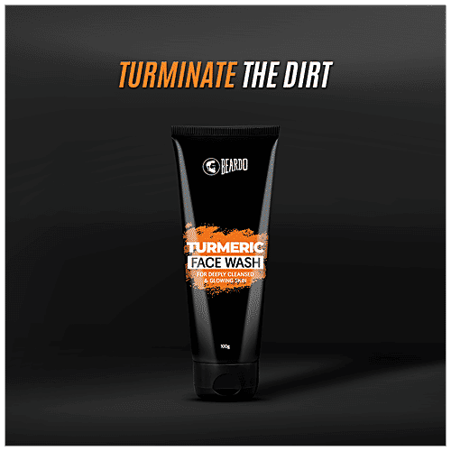 Beardo Turmeric Facewash For Men, 100 g  