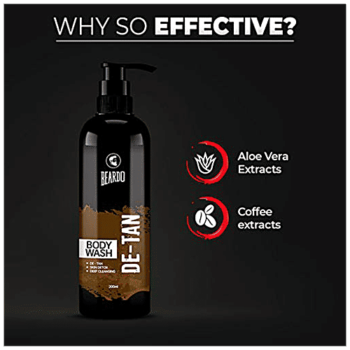 Beardo De-Tan Bodywash For Men, 200 ml  