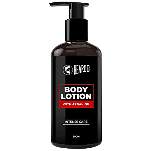 Beardo Body Lotion With Argan Oil For Intense Care, 300 ml  