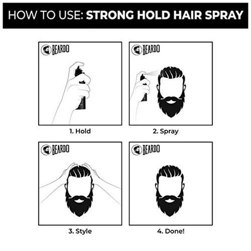 Buy Beardo Strong Hold - Hair Spray For Men Online at Best Price of Rs 315  - bigbasket