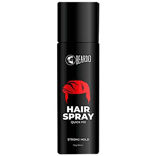 Beardo Strong Hold - Hair Spray For Men, 135 ml  