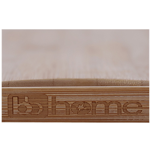 bb home Chopping/Cutting Board - Bamboo Wood, 32 cm x 21.5 cm x 1.7 cm, BH102, 1 pc  