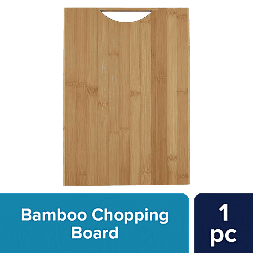 bb home Chopping/Cutting Board - Bamboo Wood, 36 cm x 25.5 cm x 1.7 cm, BH103, 1 pc  