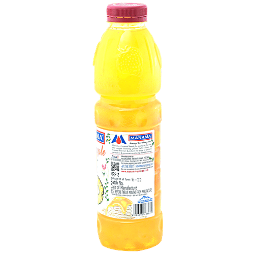 Manama Pineapple Crush, 750 ml  No Cholesterol