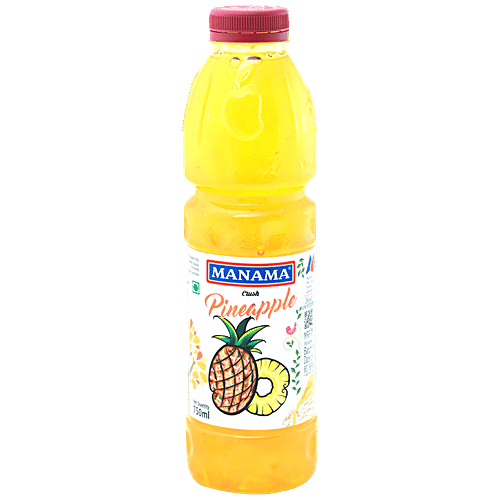 Manama Pineapple Crush, 750 ml  No Cholesterol