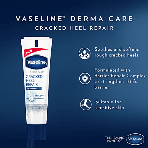 Buy Vaseline Derma Care Cracked Heel Repair Foot Cream Sensitive Skin