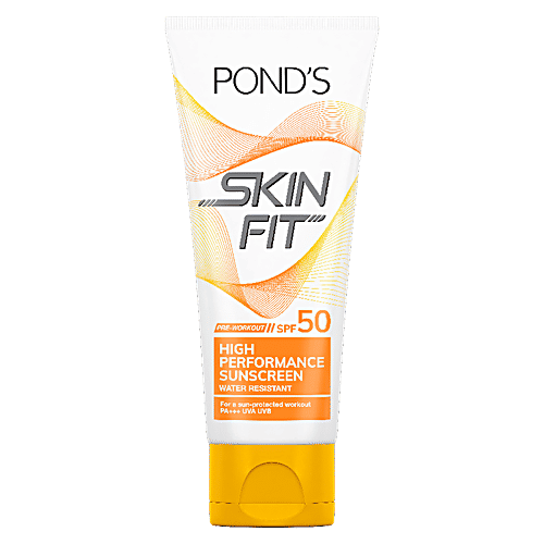 Ponds Skin Fit - Pre-Workout High Performance Sunscreen, SPF 50, 100 g  