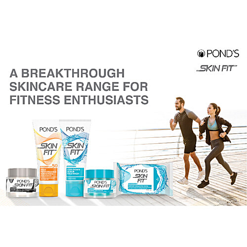 Ponds Skin Fit - Pre-Workout High Performance Sunscreen, SPF 50, 100 g  