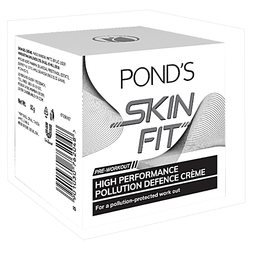 Ponds Skin Fit - Pre-Workout High Performance Pollution Defence Crème, 50 g  