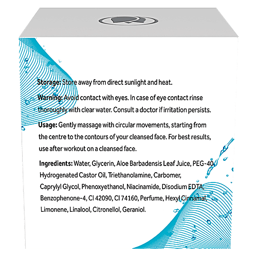 Ponds Skin Fit - Post-Workout Cooldown Hydrating Gel, 50 g  