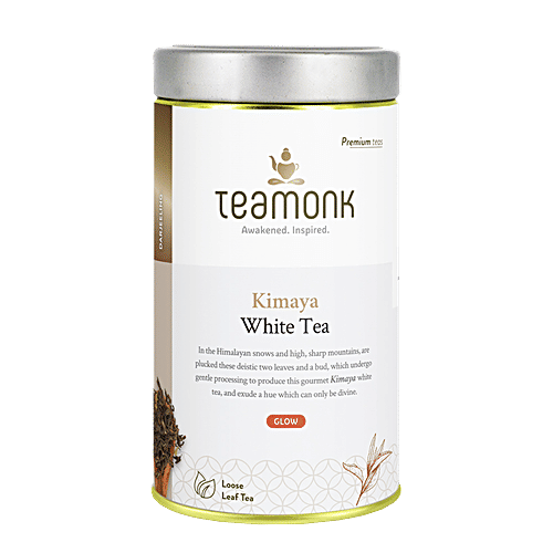 Teamonk Kimaya White Tea, 125 g  Natural, No Sugar