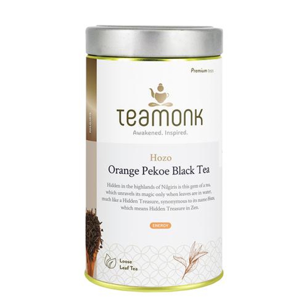 Buy Teamonk Nilgiri Hozo Orange Pekoe Black Tea Loose Leaf Online at