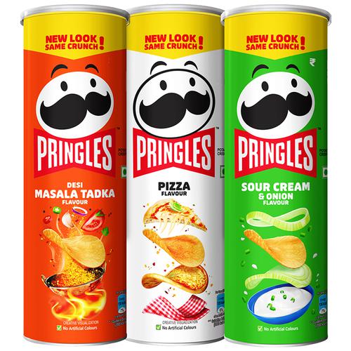 Buy Pringles Potato Crisps - Flavours Of Freedom Online at Best Price ...