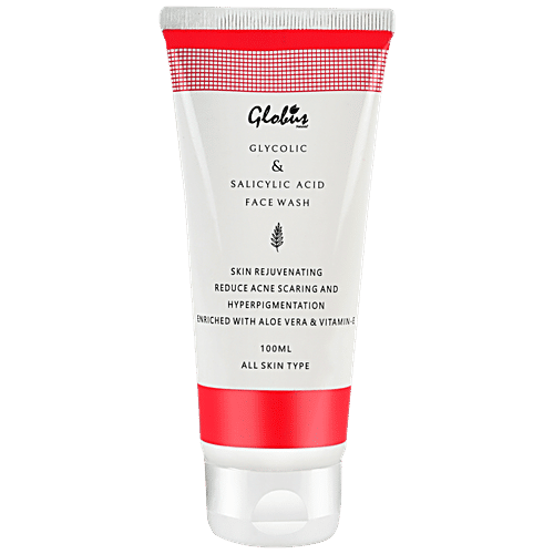 Buy Globus Naturals Anti Acne Glycolic & Salicylic Acid Face Wash