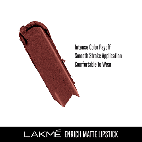 Lakme Enrich Matte Lipstick - BM13, 4.7 g  