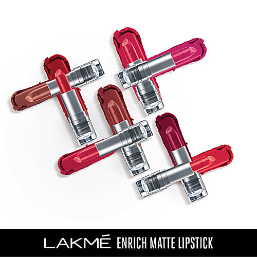Lakme Enrich Matte Lipstick - BM13, 4.7 g  