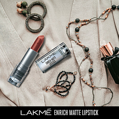 Lakme Enrich Matte Lipstick - BM13, 4.7 g  